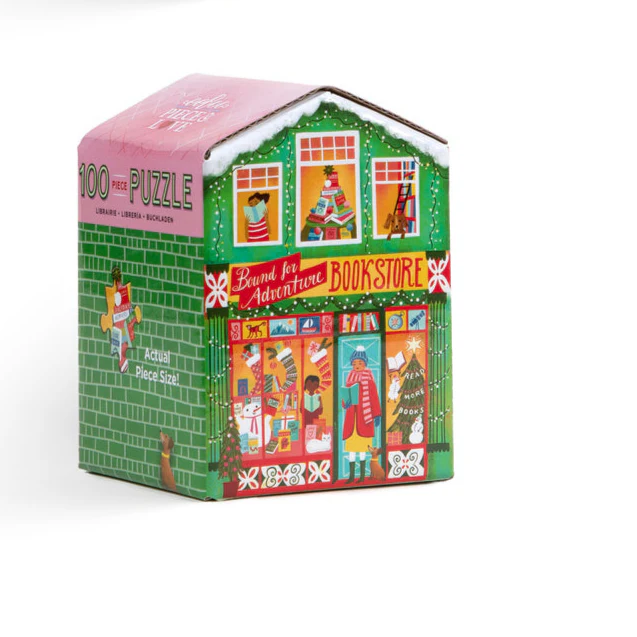 100 PC Christmas Market Puzzle - Image 5