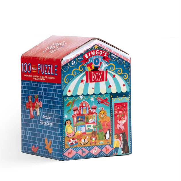 100 PC Christmas Market Puzzle - Image 7