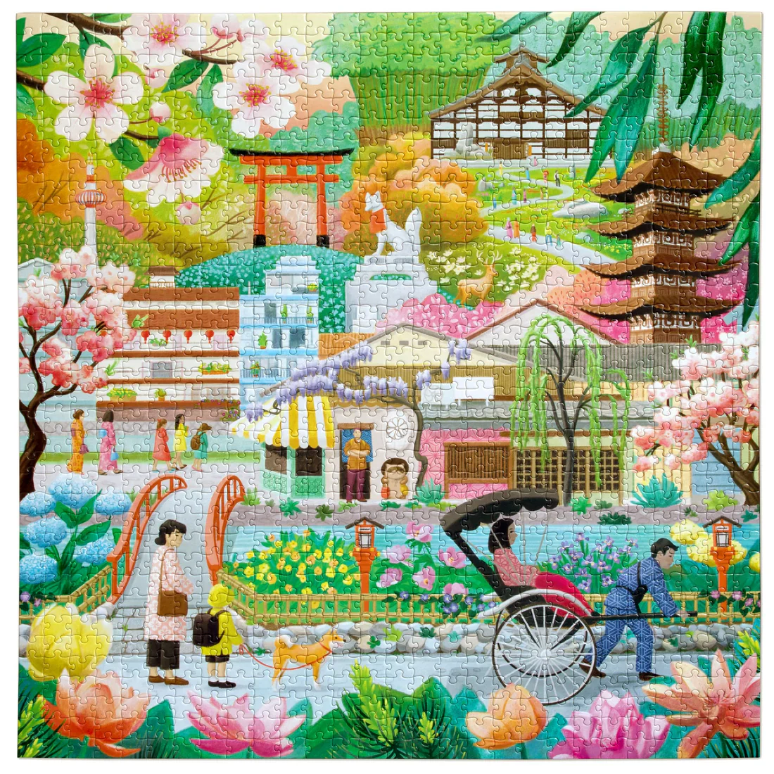1000 PC Seasons In Kyoto Puzzle - Image 2