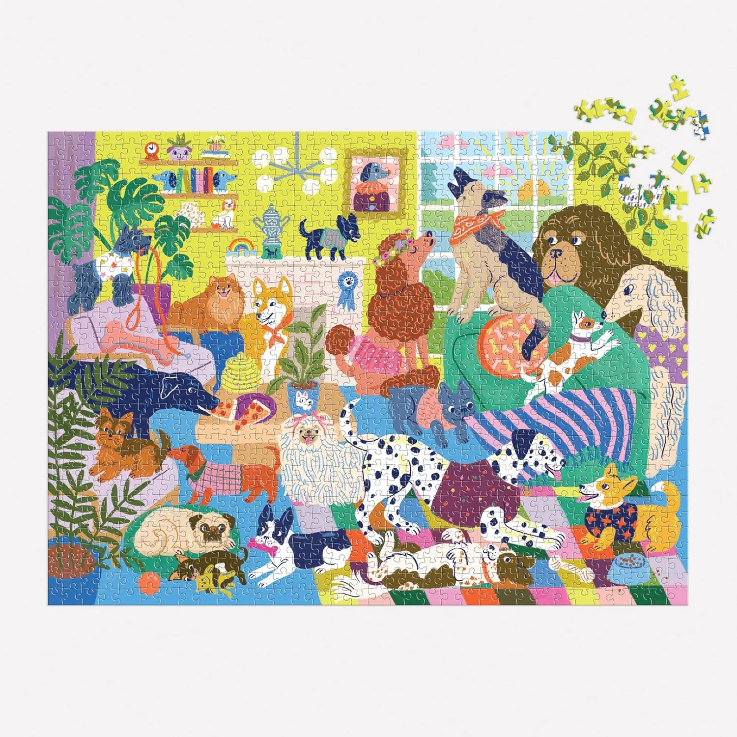 1000 Piece Good Dog Club Puzzle - Image 2