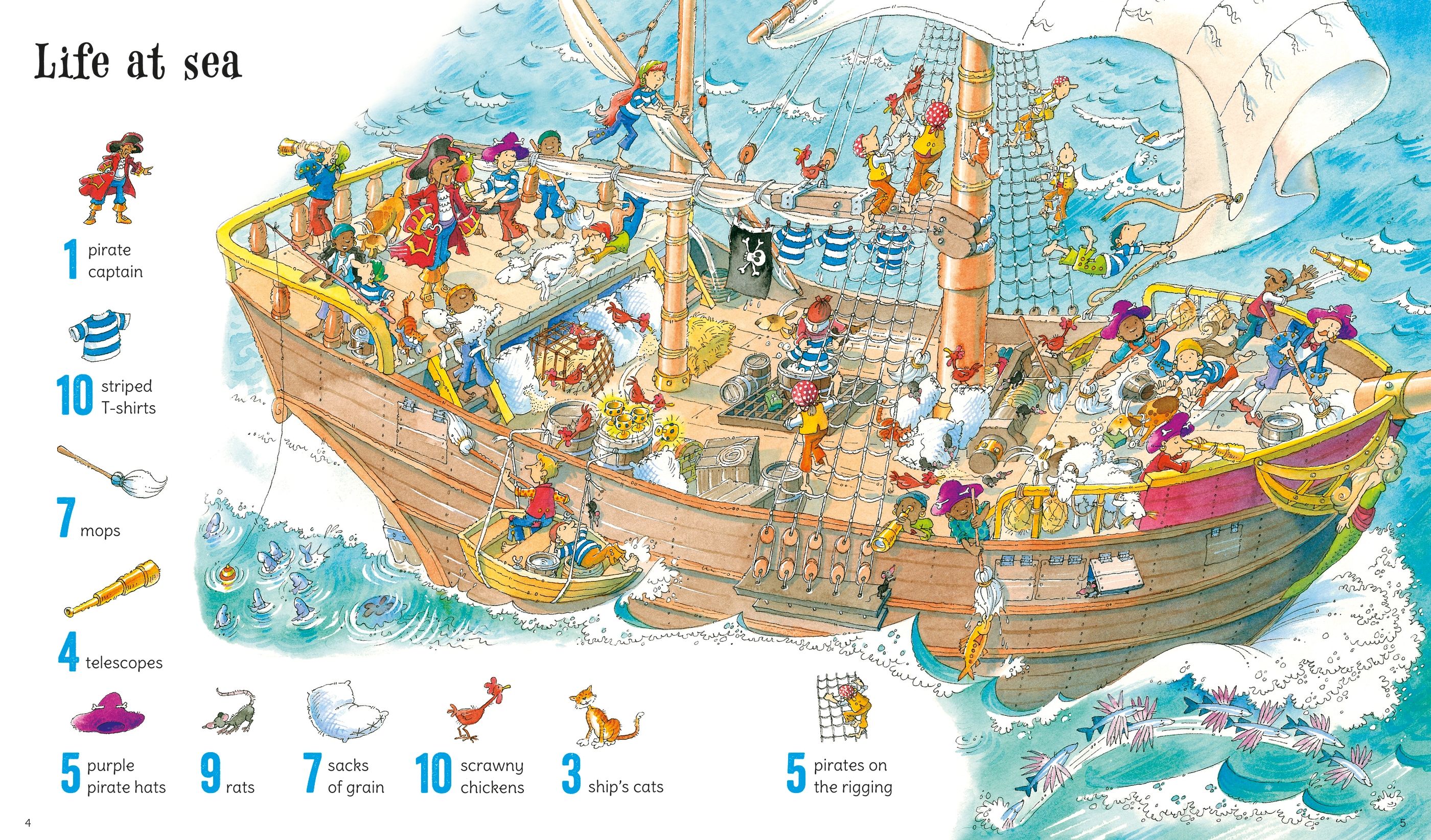 1001 Pirate Things To Spot Book - Image 2