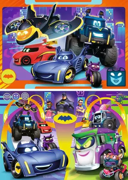 2 x 24 PC Batwheels Puzzle - Image 2