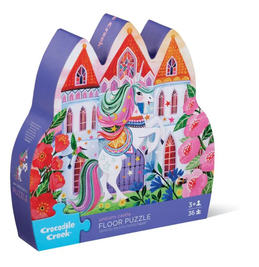 36 Piece Unicorn Castle Puzzle