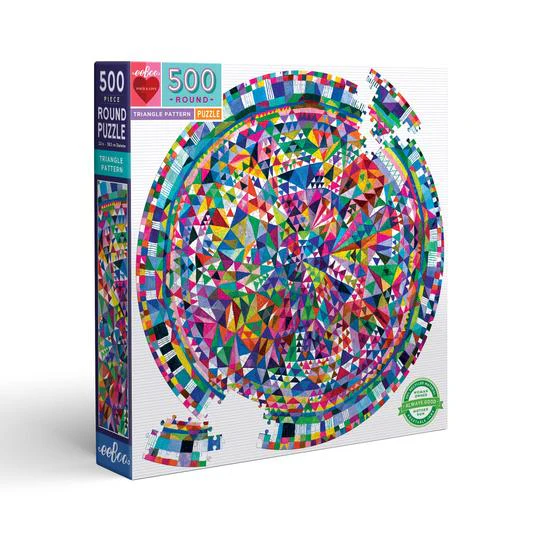 500 PC Triangle Pattern Puzzle