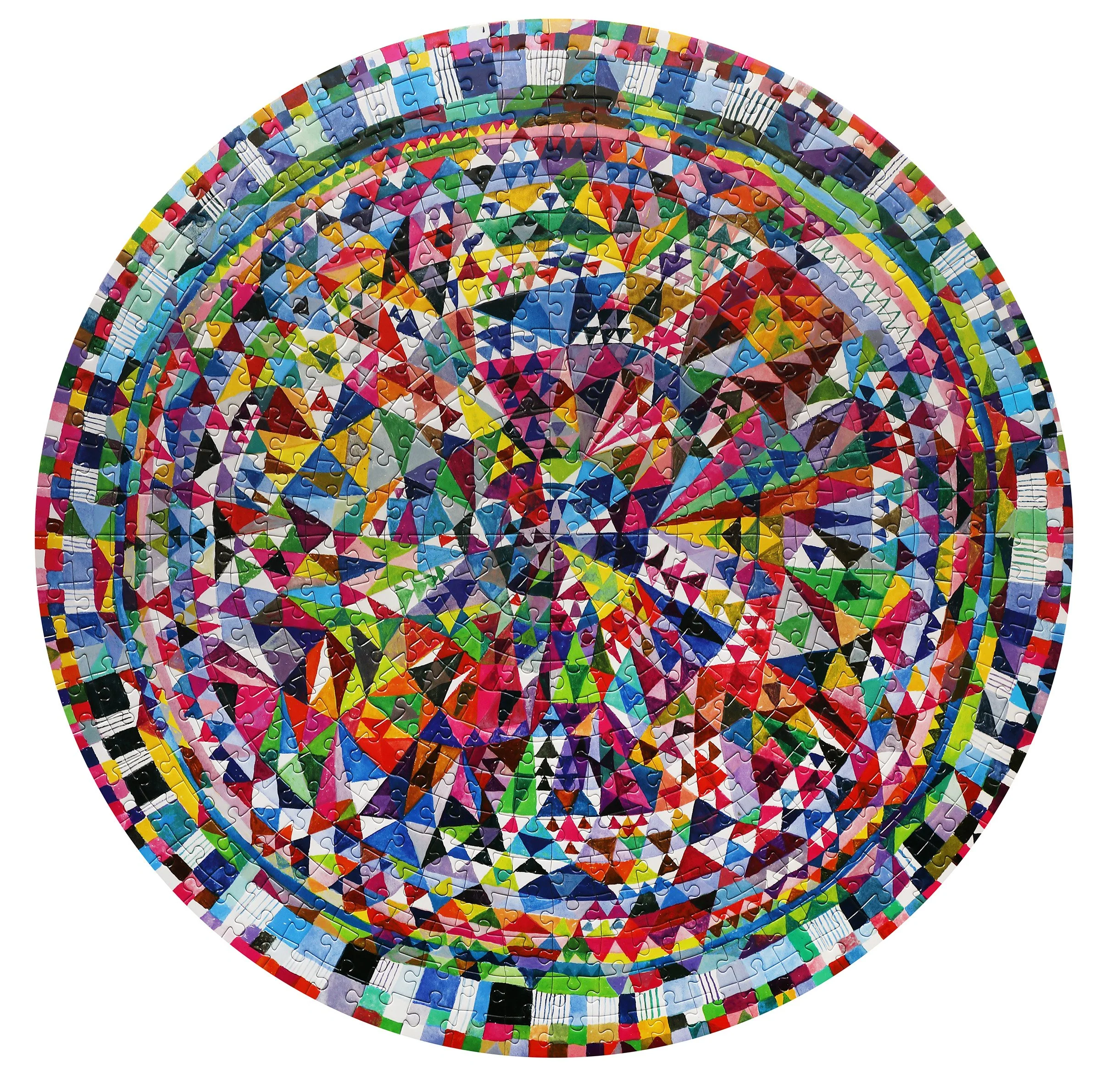 500 PC Triangle Pattern Puzzle - Image 2