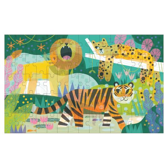 75 PC Lenticular Cats Big And Small Puzzle - Image 2
