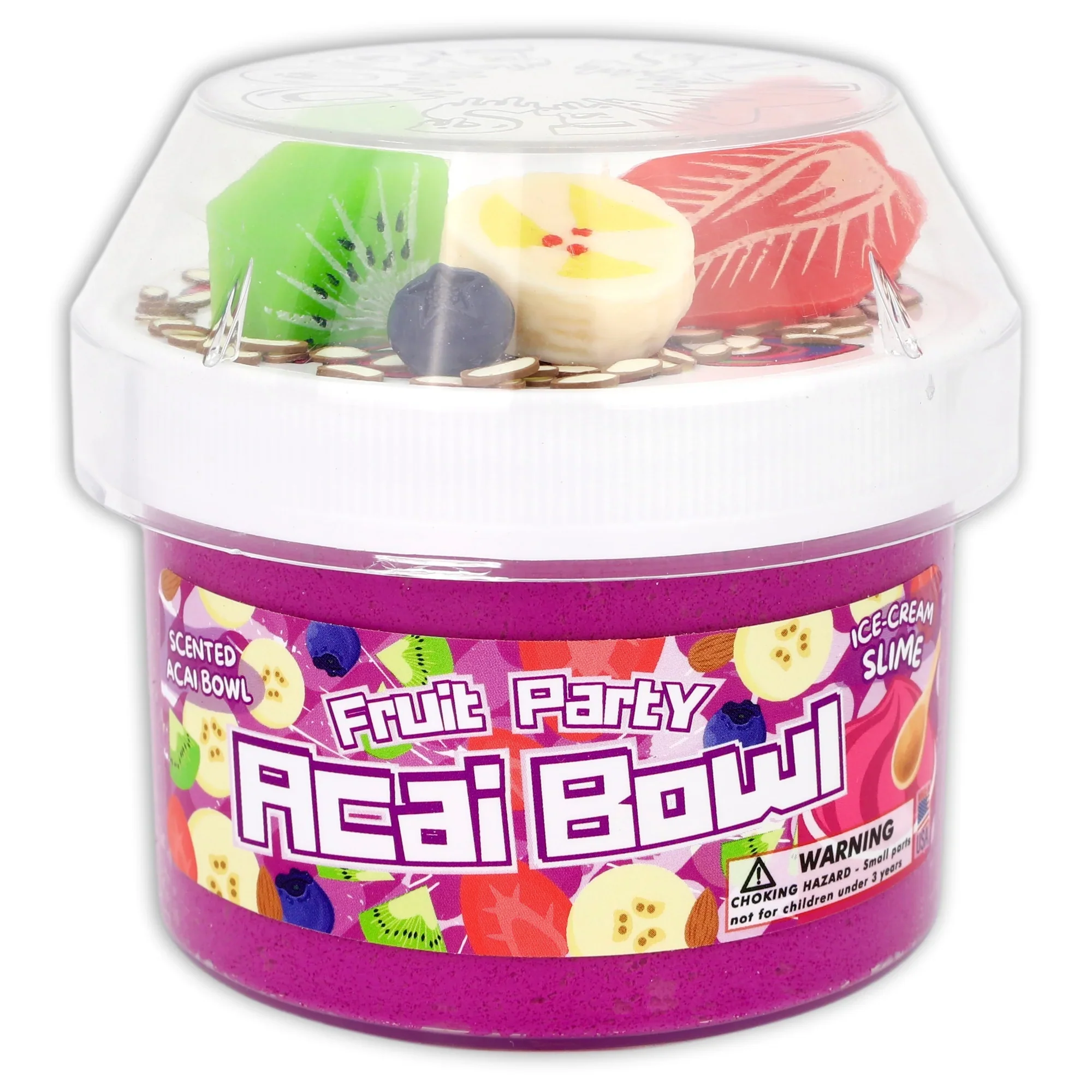 Acai Fruit Bowl Slime - Image 2