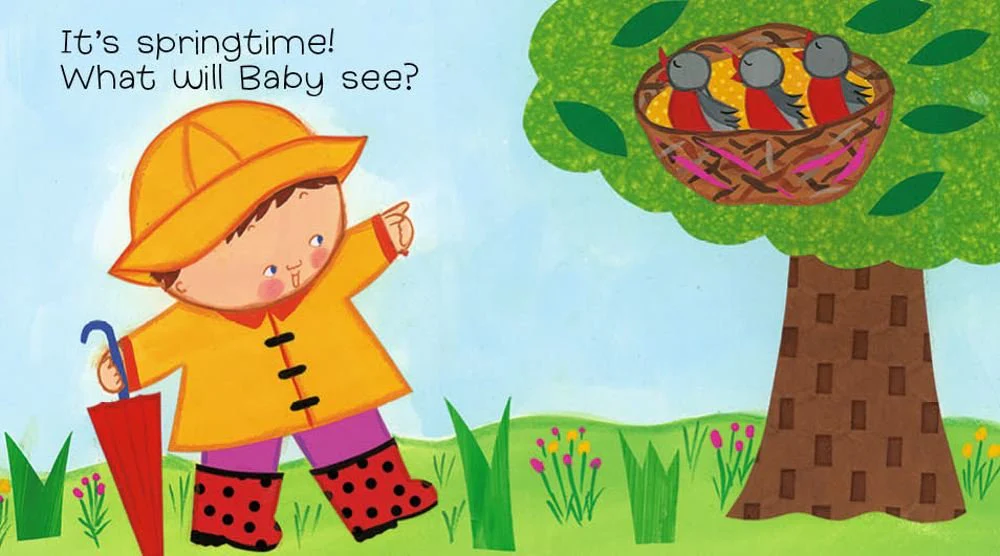 Baby Loves Spring Board Book - Image 2