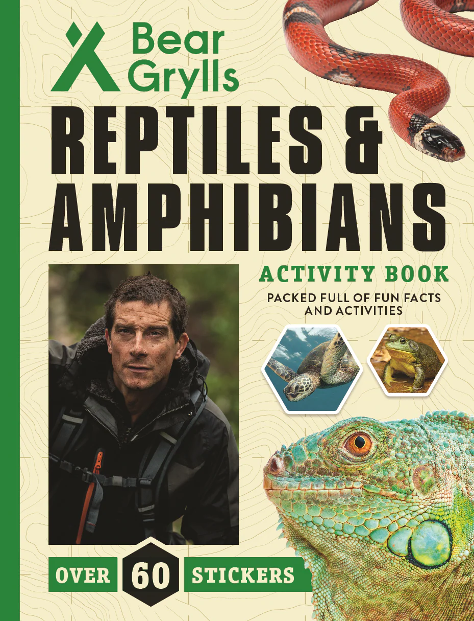 Bear Grylls Reptiles And Amphibians Activity Book