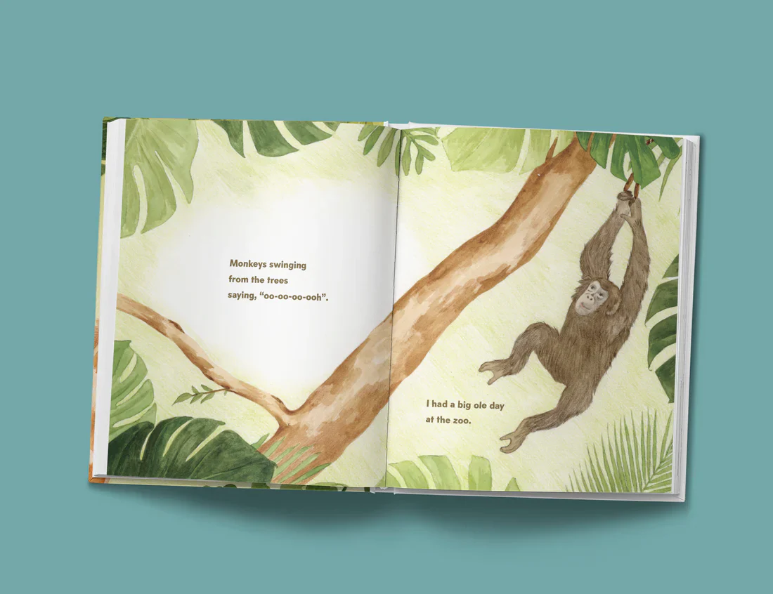 Big Ole Day At The Zoo Book - Image 2