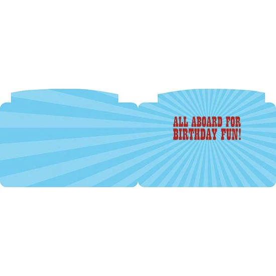 Birthday Express Train Foil Birthday Card - Image 2