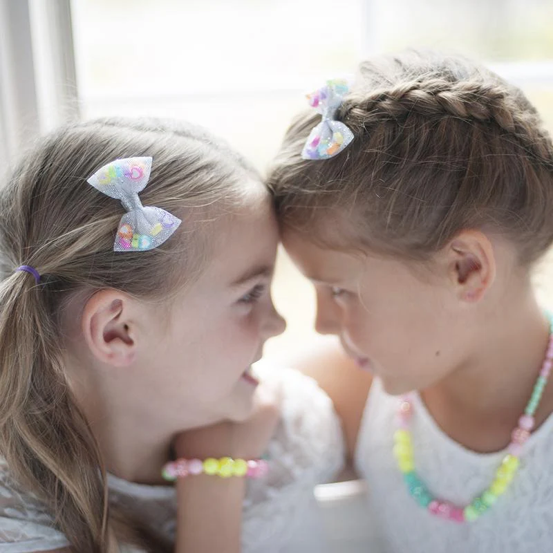 *Bowtastic Party Hair Clip 2 Piece Set - Image 2