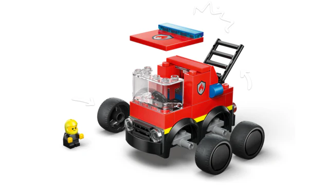 City Rides Fire Truck - Image 2