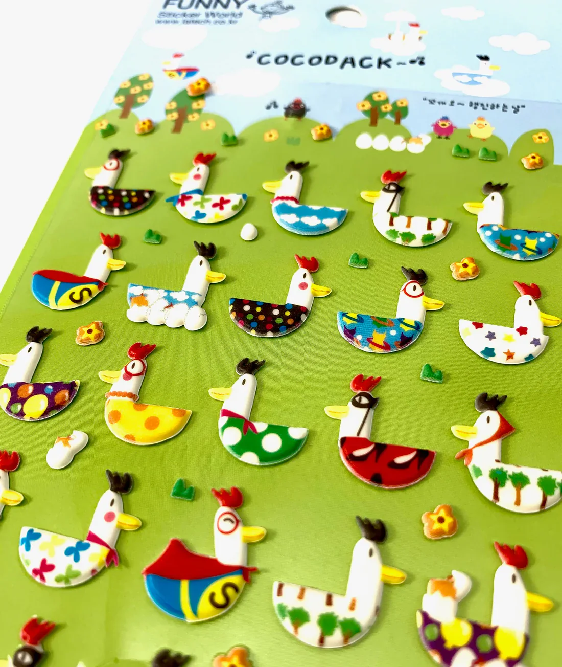 Cocodack Puffy Stickers - Image 2
