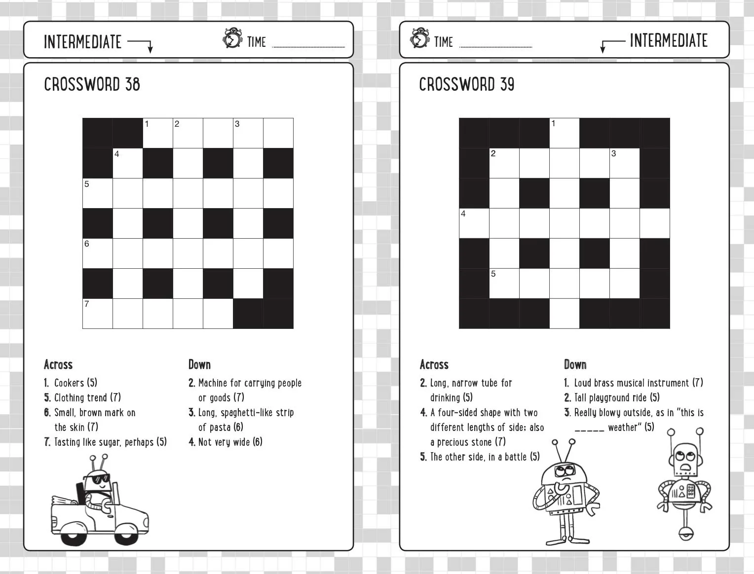 Crossword Challenges For Clever Kids - Image 2