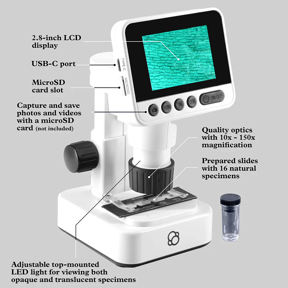Digital Microscope With HD Imaging And LCD Display - Image 2