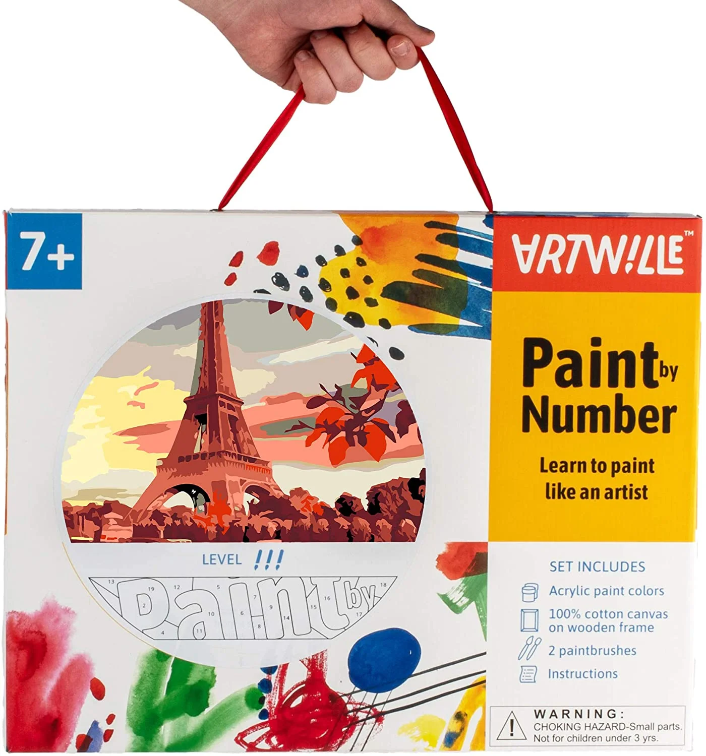 Eiffel Tower Artwille Paint By Numbers - Image 2