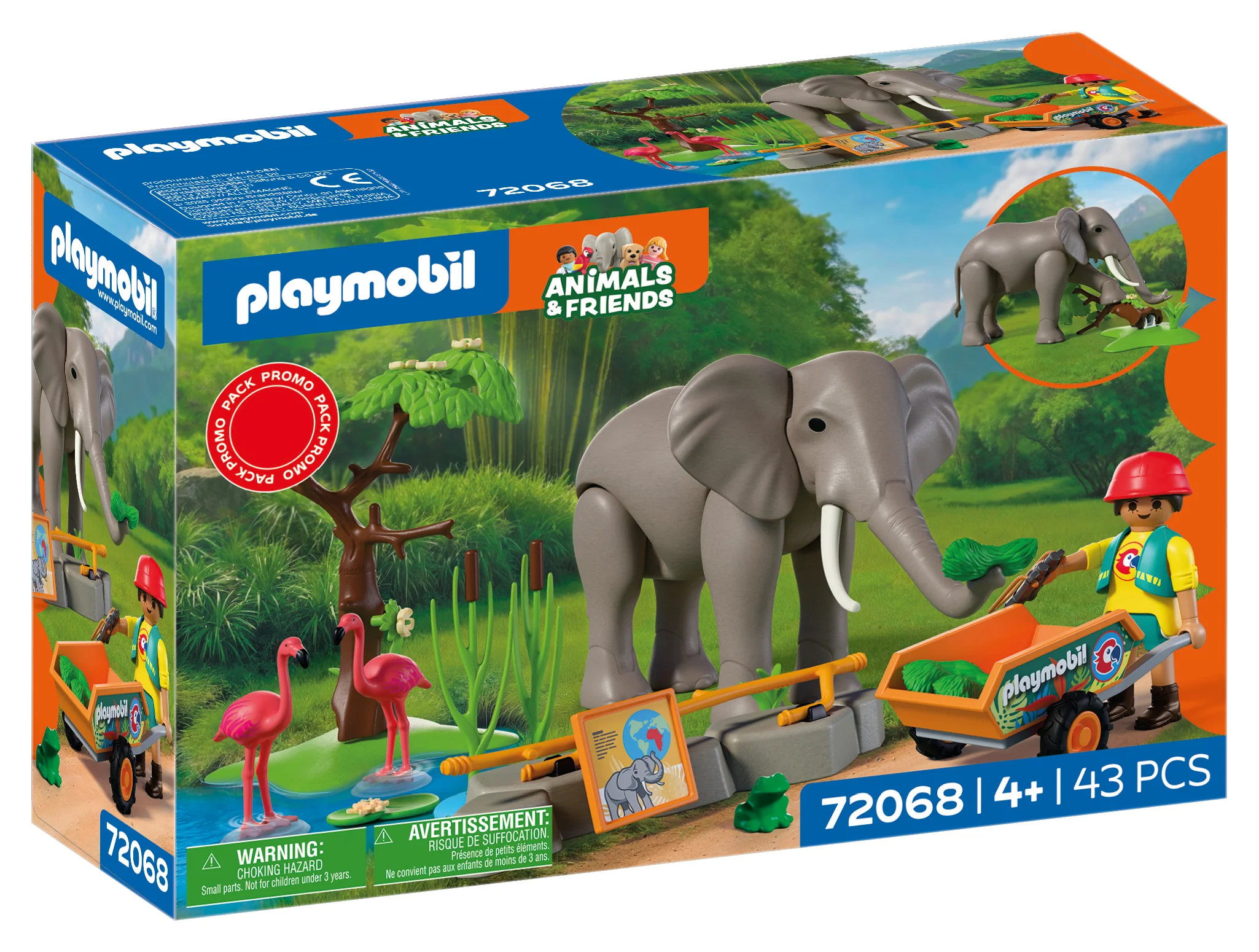 Elephant With Zookeeper