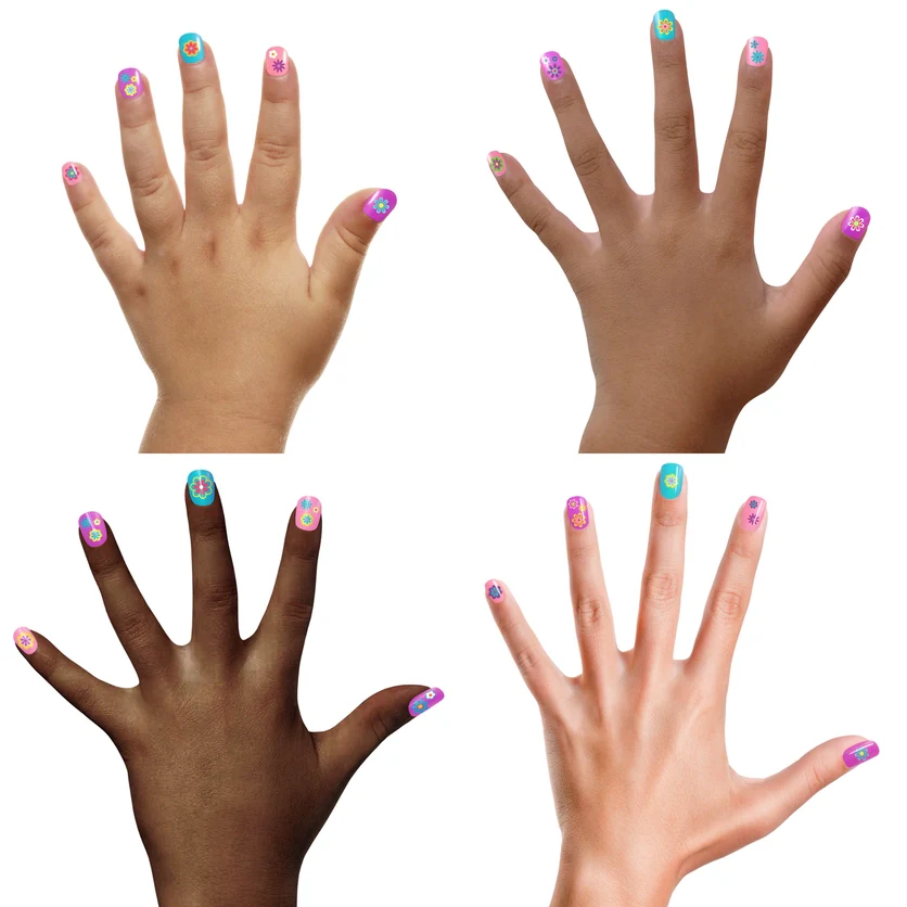 Flower Power Press-On Nails - Image 2