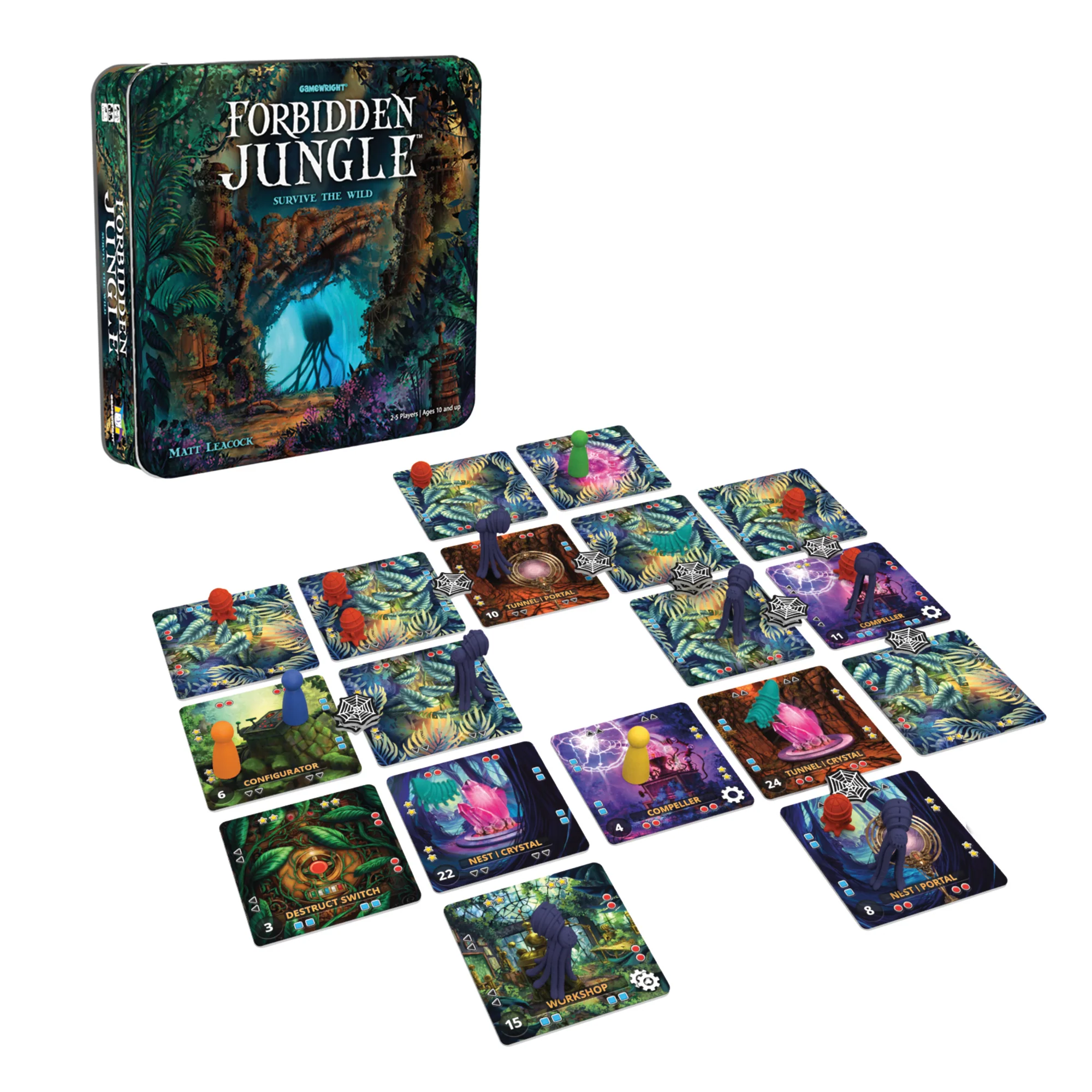 Forbidden Jungle Survive The Wild Tin - Image 2