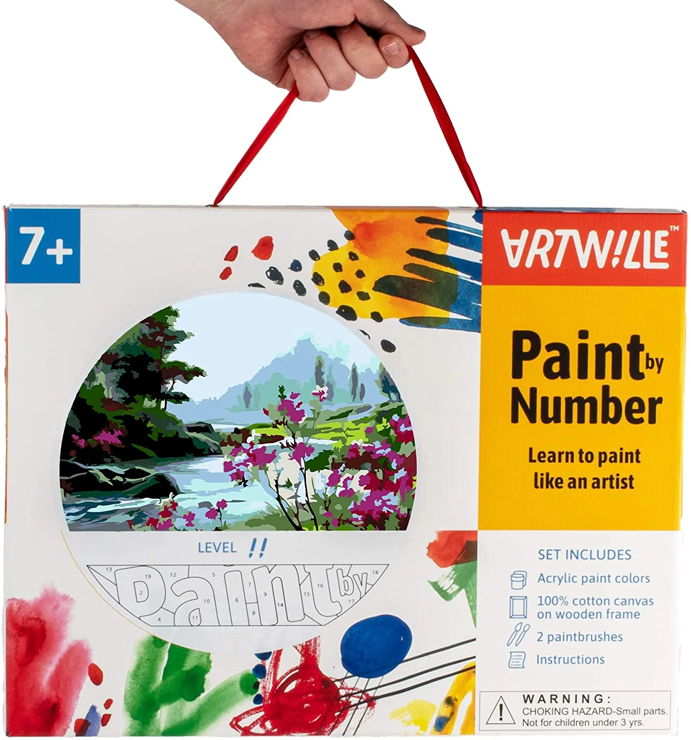 Lake Scenery Artwille Paint By Numbers - Image 2
