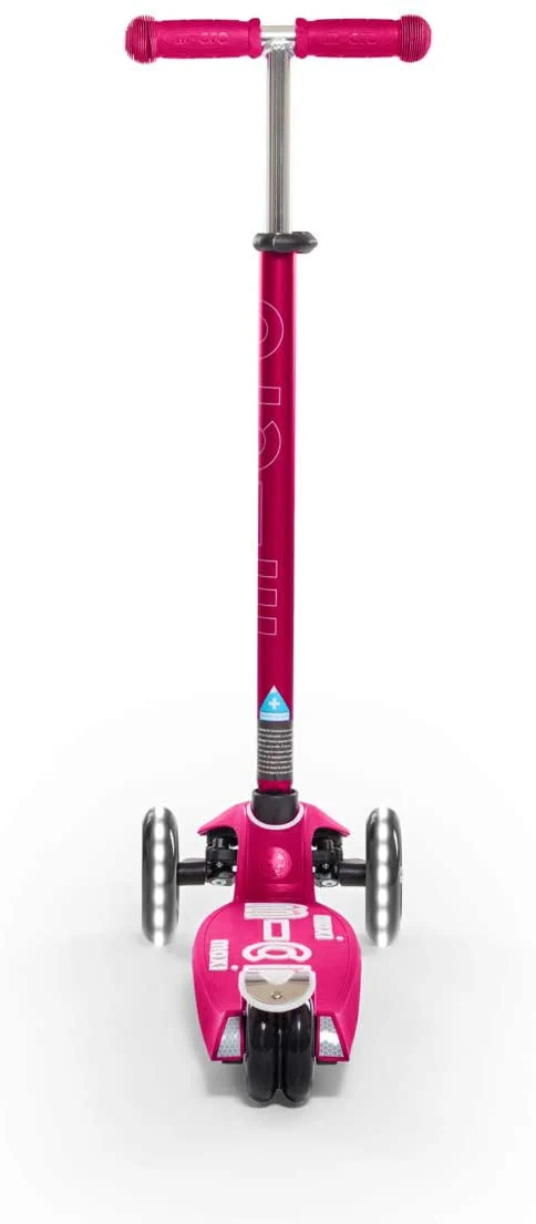 LED Pink Maxi Micro Kickboard Deluxe Scooter - Image 3