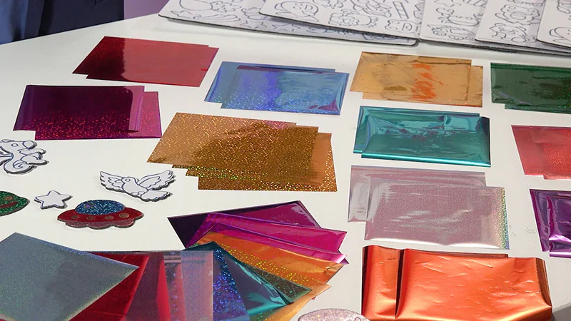 Marvin's Magic Magic Foil Rainbow Stickers - Image 2