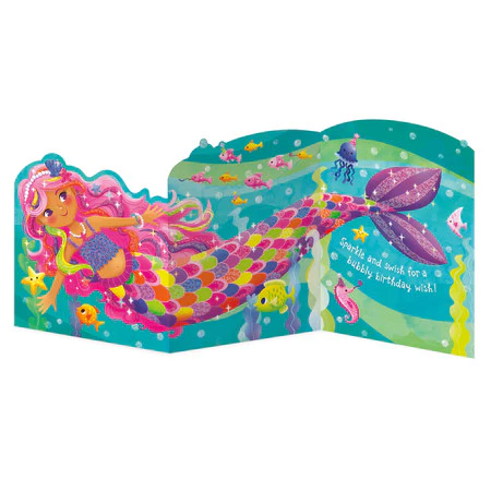 Mermaid Tri-Fold Card - Image 2