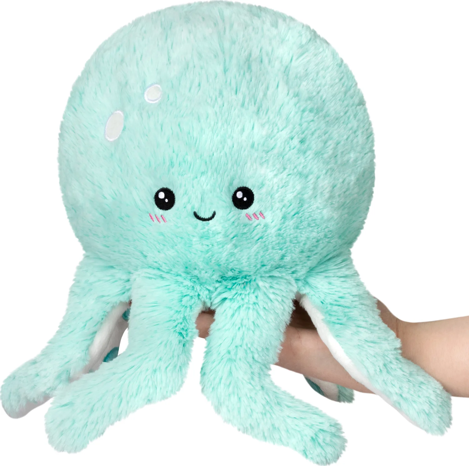 Mini Squishable Cute Octopus - Mint 7"