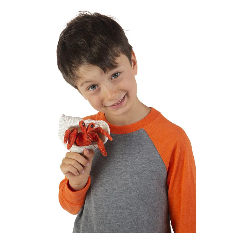 Mini Hermit Crab Finger Puppet - Image 2