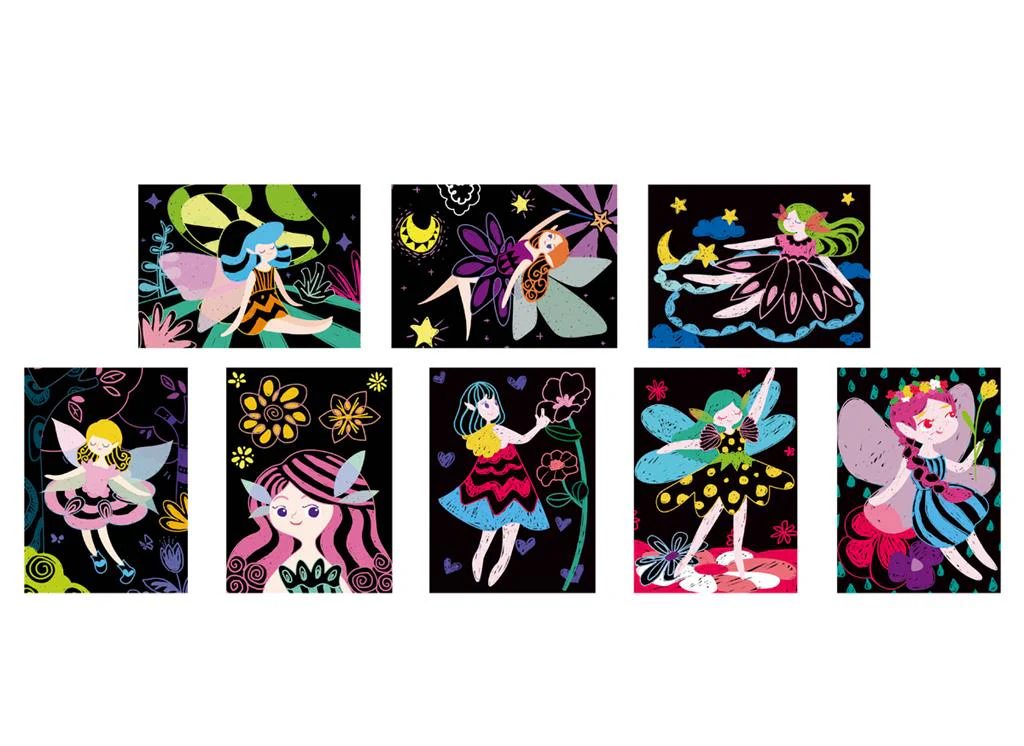My Fairy Friends Scratch Art Junior - Image 3