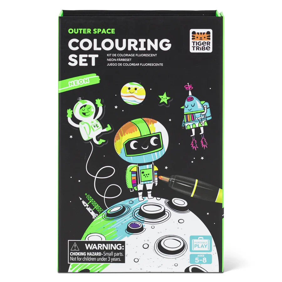 Outer Space Coloring Set