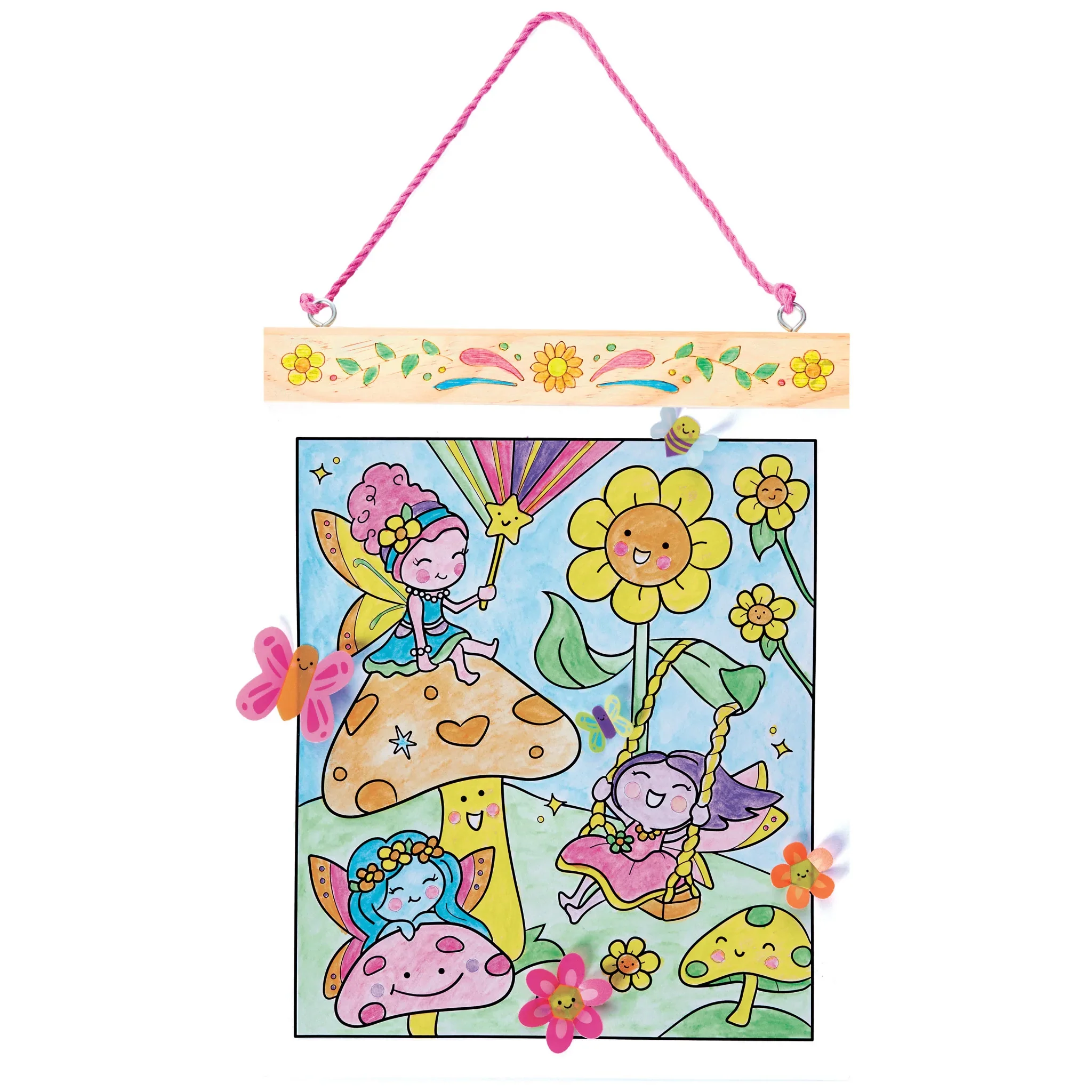 Paint By Number Fairy Friends Wall Art - Image 4