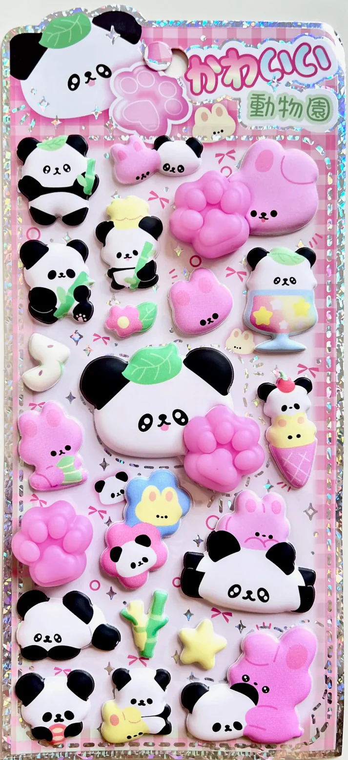 Panda Squishy Butt Stickers - Image 4