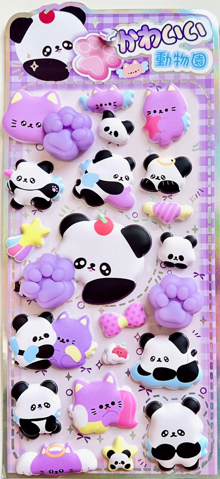 Panda Squishy Butt Stickers - Image 5