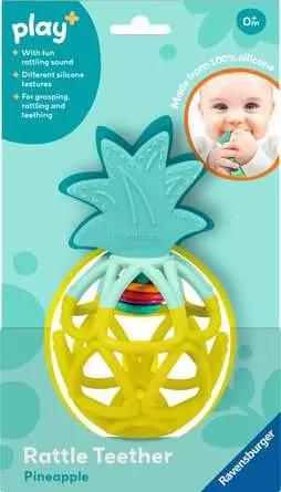 Play+ Rattle Teether Pineapple