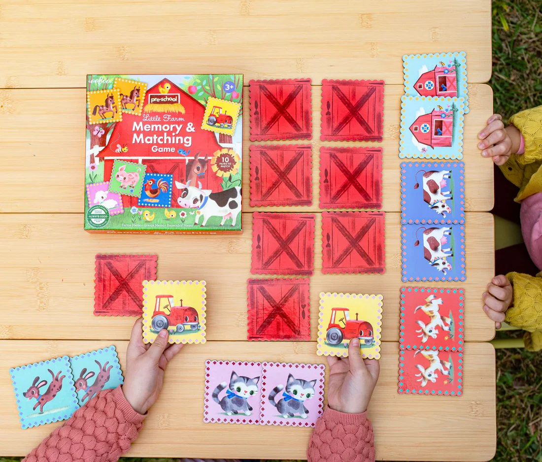 Pre-School Little Farm Memory & Matching Game - Image 3