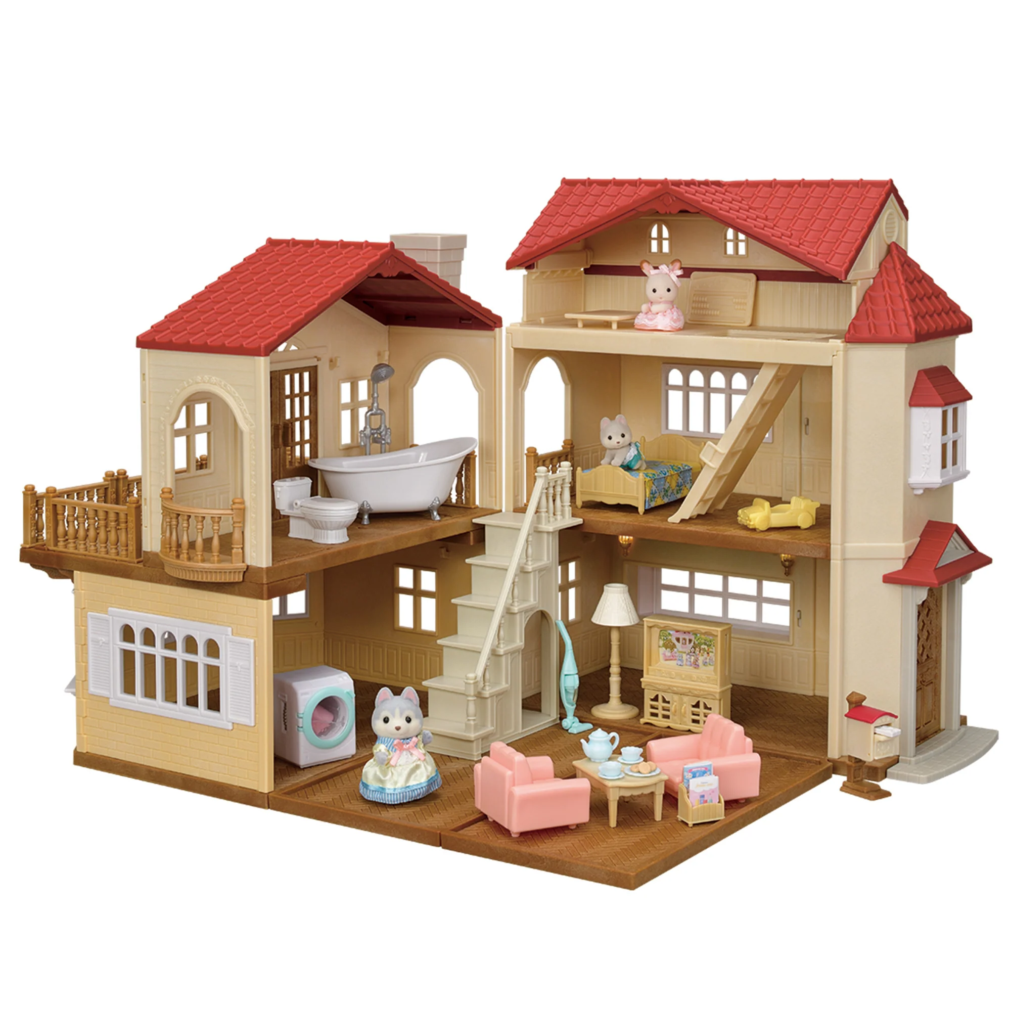 Red Roof Country Home Secret Attic Playroom Gift Set - Image 2