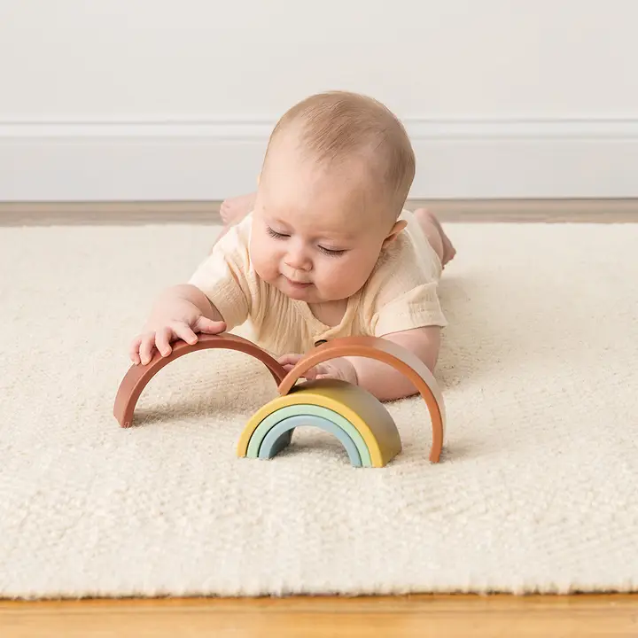 Ritzy Rainbow Stacking Toy - Image 2