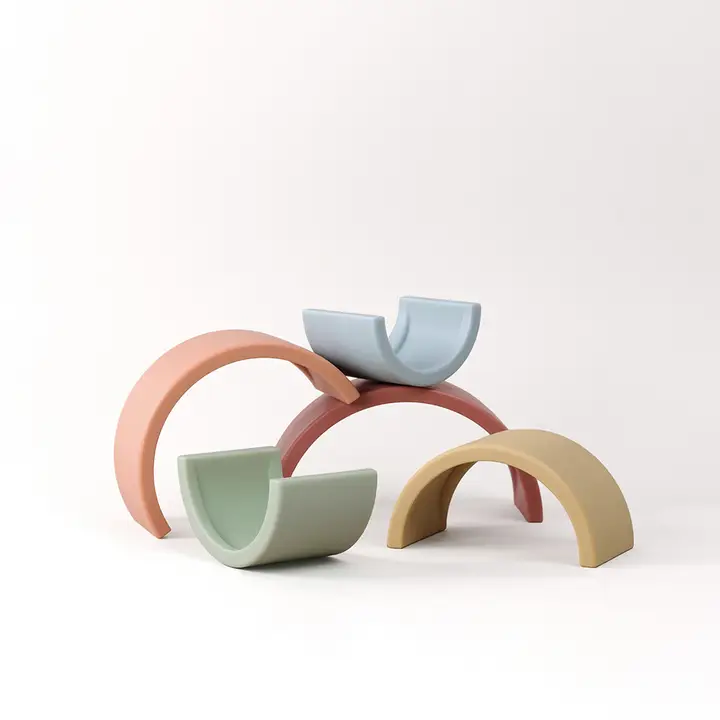 Ritzy Rainbow Stacking Toy - Image 3