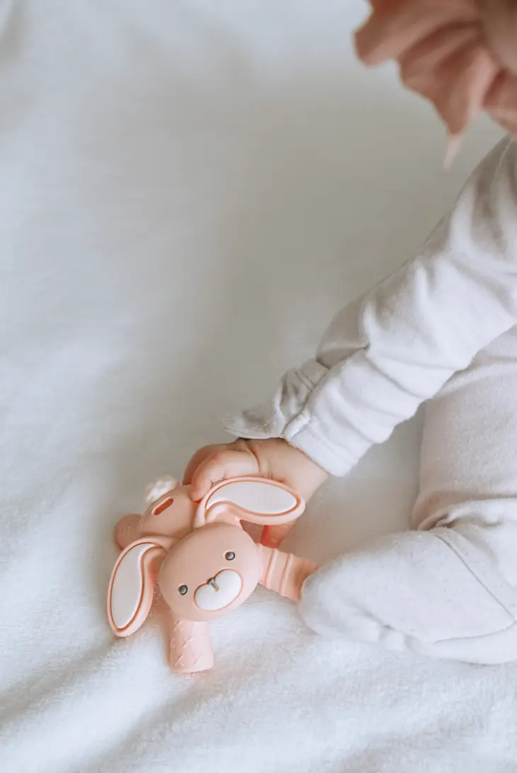 Ritzy Teether Baby Molar Teether Bunny - Image 3