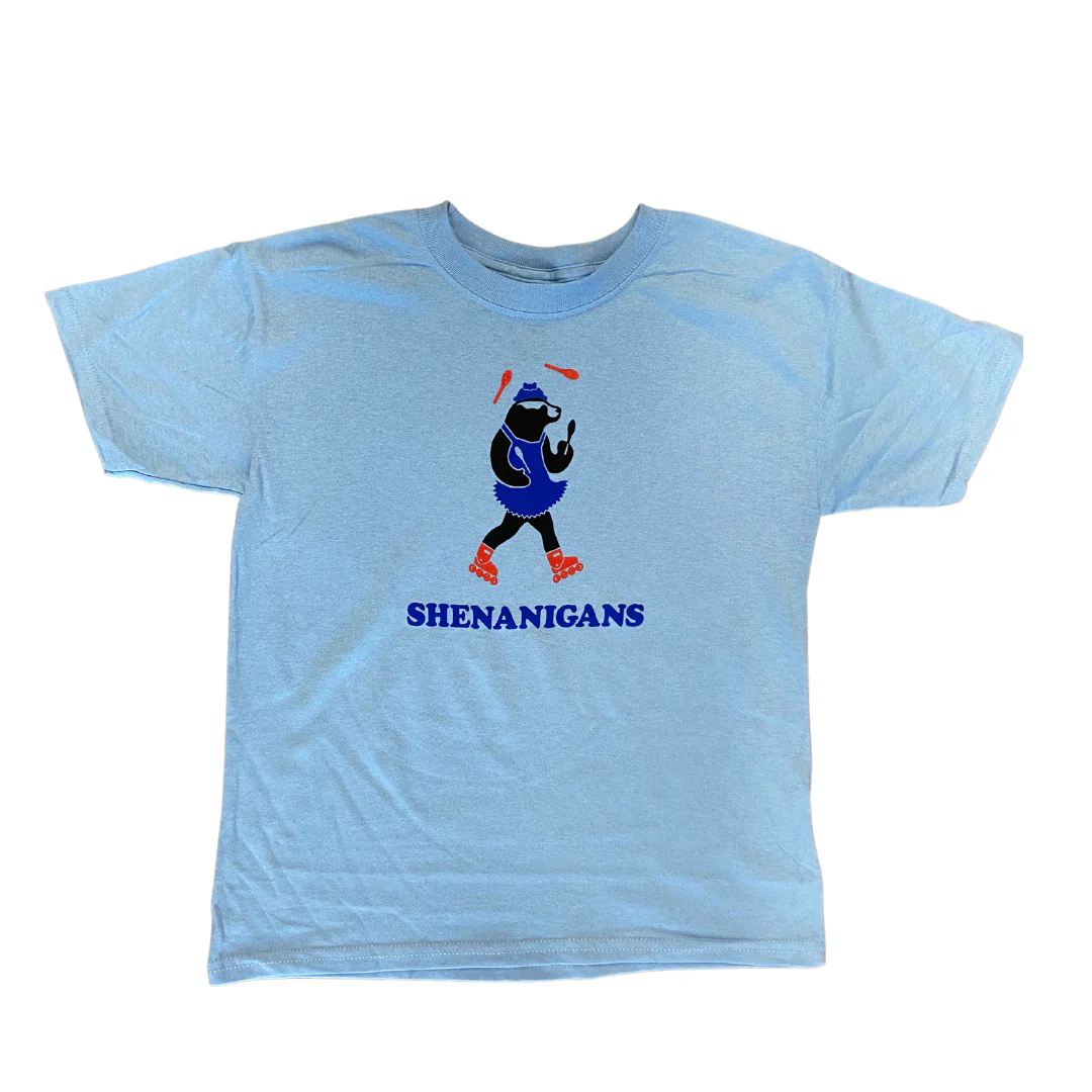 Shenanigans Rollerblade Bear T-Shirt - Image 2