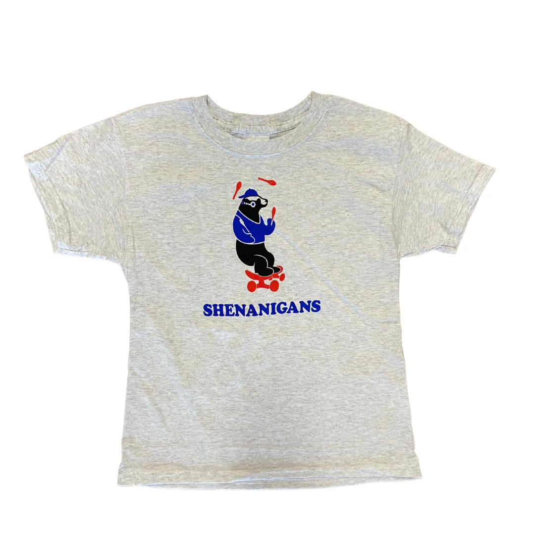Shenanigans Skateboard Bear T-Shirt - Image 2