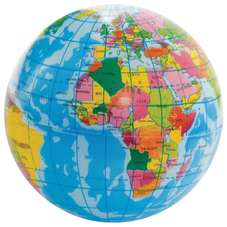 Squishy Globe Ball - Image 2