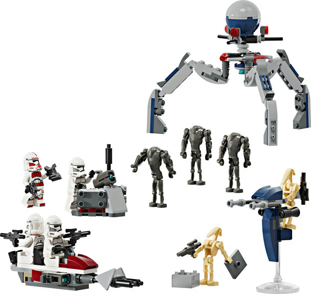 Star Wars Clone Trooper & Battle Droid Battle Pack - Image 2