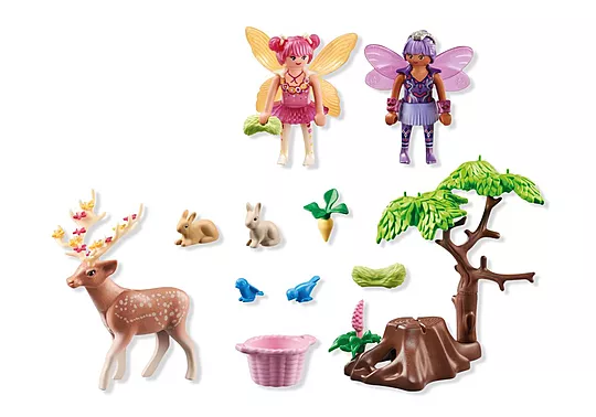Starter Pack Fairies With Forest Animals - Image 2