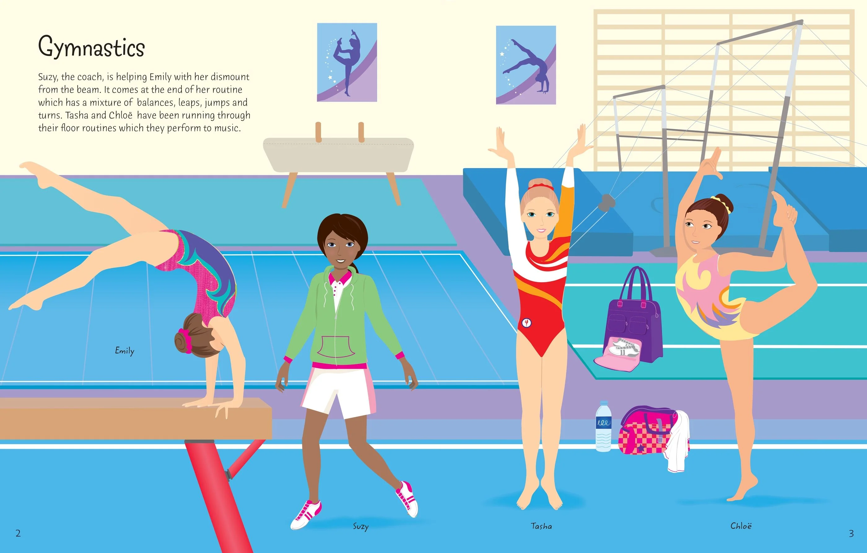 Sticker Dolly Dressing Sports Book - Image 3