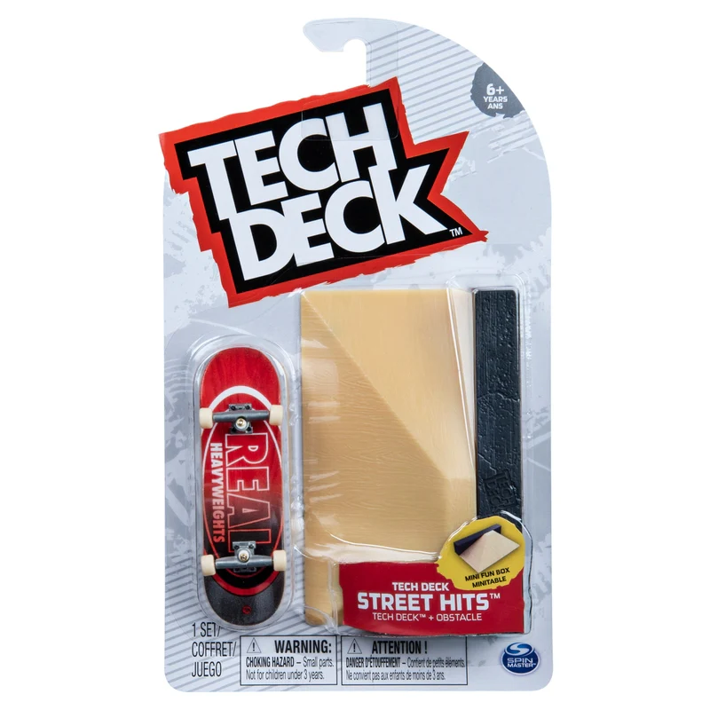 Tech Deck Street Hits Fingerboard & Obstacle