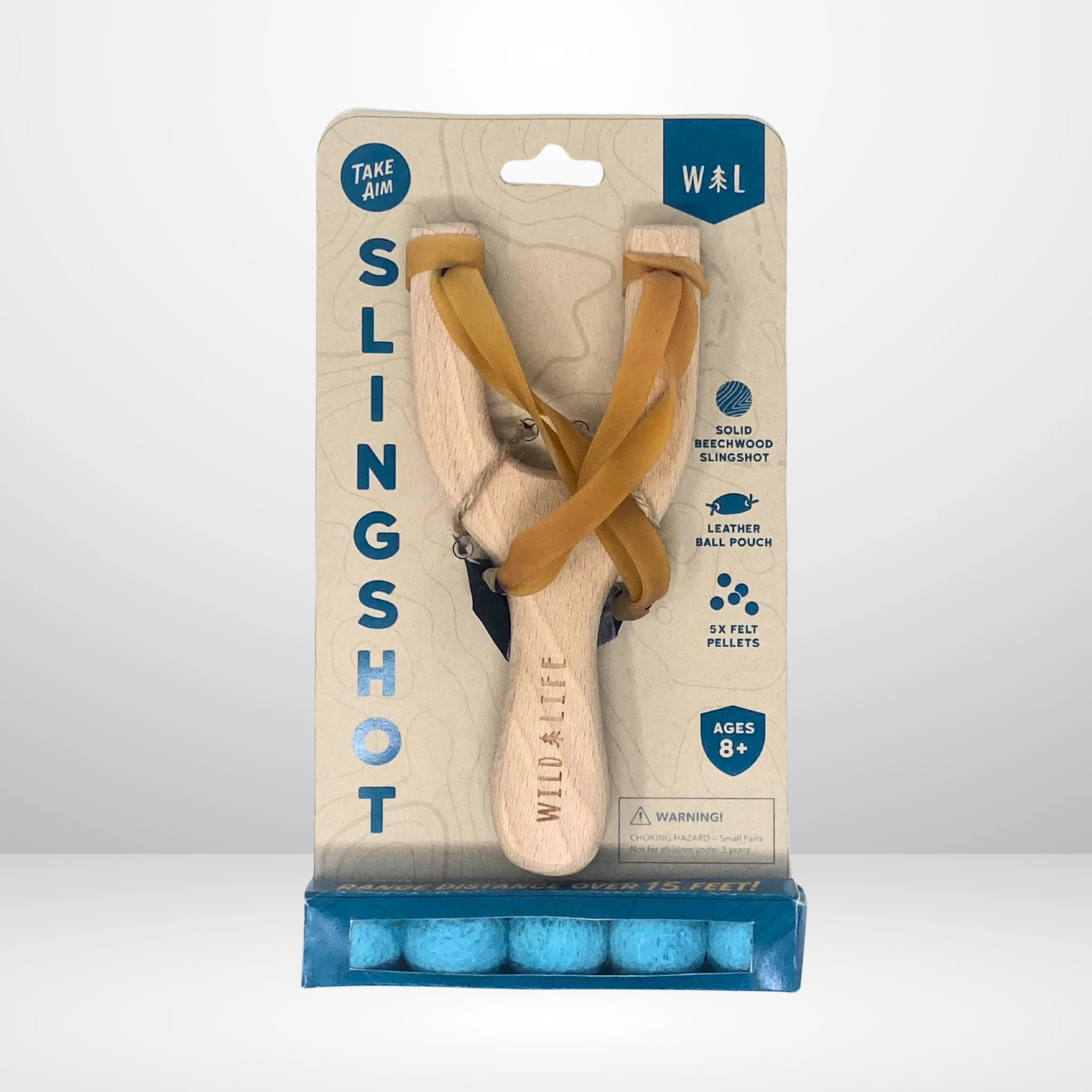 Take Aim Slingshot + Felt Pellets