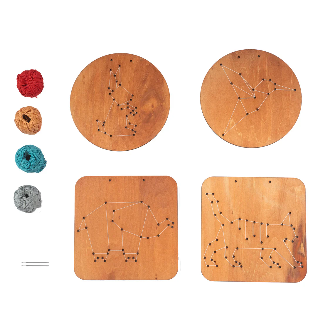 Wooden Embroidery Kit Animals - Image 2